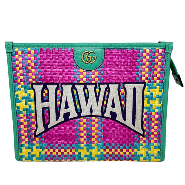 美品 GUCCI グッチ Hawaiiロゴ タンクトップ ユニセックス 美品 GUCCI