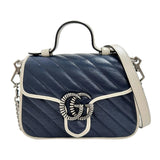 【GUCCI/グッチ】 583571 GGマーモント ミニトップハンドル 2WAY ハンドバッグ レザー ネイビー/ホワイト レディース【中古】【真子質店】【GD】




【IIxx】