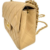 【CHANEL/シャネル】 ミニマトラッセ チェーンショルダー カード＆シールあり ショルダーバッグ ラムスキン ベージュ（イエロー系）/ゴールド金具 レディース【中古】【真子質店】【GD】




【MaxYS】