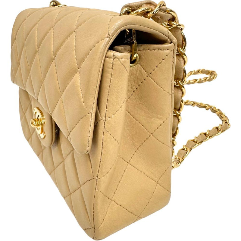 【CHANEL/シャネル】 ミニマトラッセ チェーンショルダー カード＆シールあり ショルダーバッグ ラムスキン ベージュ（イエロー系）/ゴールド金具 レディース【中古】【真子質店】【GD】




【MaxYS】