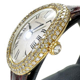 【CARTIER/カルティエ】 ベニュアール/ベニュワール ベゼル＆リューズダイヤモンド WB500431 ギャラ/保証書付き　3重純正ダイヤ 腕時計 K18YGイエローゴールド/レザー クオーツ シルバー文字盤/赤革ベルト レディース
【中古】【真子質店】【BL】




【Kxxx】