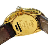 【CARTIER/カルティエ】 ベニュアール/ベニュワール ベゼル＆リューズダイヤモンド WB500431 ギャラ/保証書付き　3重純正ダイヤ 腕時計 K18YGイエローゴールド/レザー クオーツ シルバー文字盤/赤革ベルト レディース
【中古】【真子質店】【BL】




【Kxxx】
