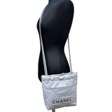 【CHANEL/シャネル】 シャネル22 AS3980 2WAYバッグ チェーンショルダー シリアルプレート付 ショルダーバッグ カーフ/レザー グレーブルー/シルバー金具 レディース【中古】【真子質店】【BL】




【YxIK】