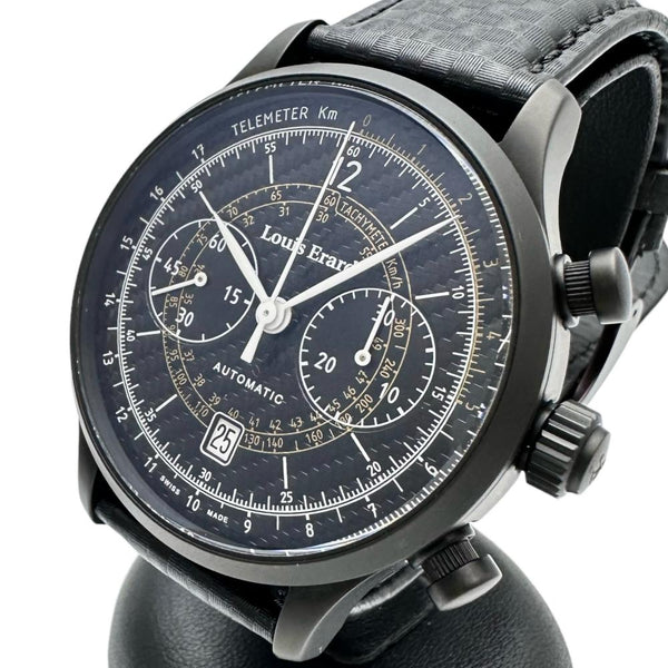 ★★最終特価品【Louis Erard/ルイ・エラール】 LE71245NN12BVA42 クロノグラフ 世界限定200本 腕時計 レザー/ステンレススチール(黒) 自動巻き/オートマ 黒文字盤/黒革 メンズ
【中古】【真子質店】【GD】




【SIMa】