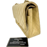 【CHANEL/シャネル】 WフラップWチェーンショルダー ギャラ有/シール有 ショルダーバッグ ラムスキン イエローベージュ/ベージュ/ゴールド金具 レディース【中古】【真子質店】【BL】




【TMiYx】