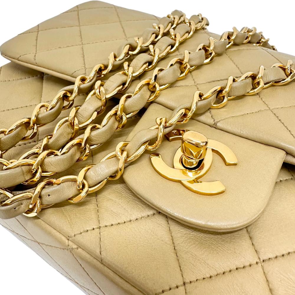 CHANEL/シャネル】 WフラップWチェーンショルダー ギャラ有/シール有 CHANEL/シャネル】 WフラップWチェーンショルダー ギャラ有/シール有
