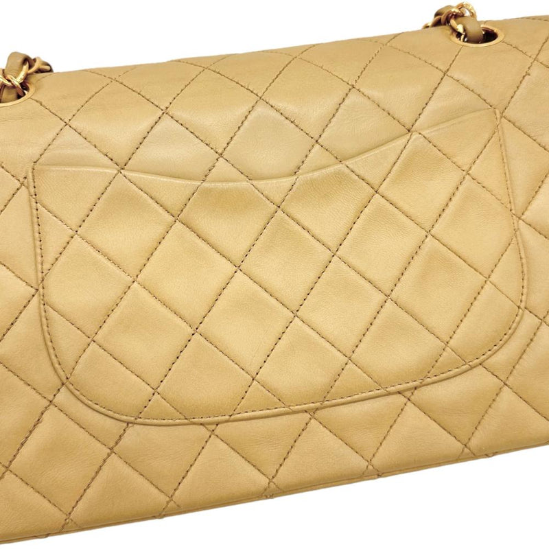 【CHANEL/シャネル】 WフラップWチェーンショルダー ギャラ有/シール有 ショルダーバッグ ラムスキン イエローベージュ/ベージュ/ゴールド金具 レディース【中古】【真子質店】【BL】




【TMiYx】