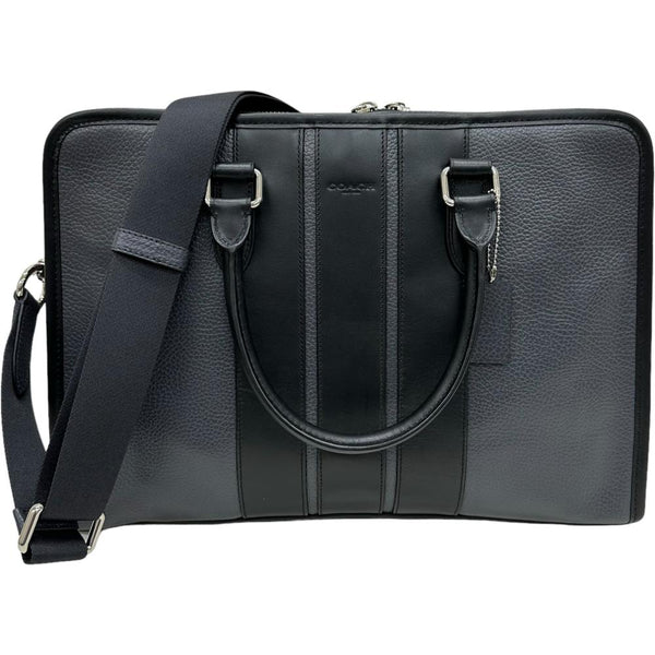 【COACH/コーチ】 ボンド F72308 2WAYショルダー＆ハンドバッグ/ブリーフケース ビジネスバッグ レザー グレー/ブラック メンズ【中古】【真子質店】【GD】




【IYMo】