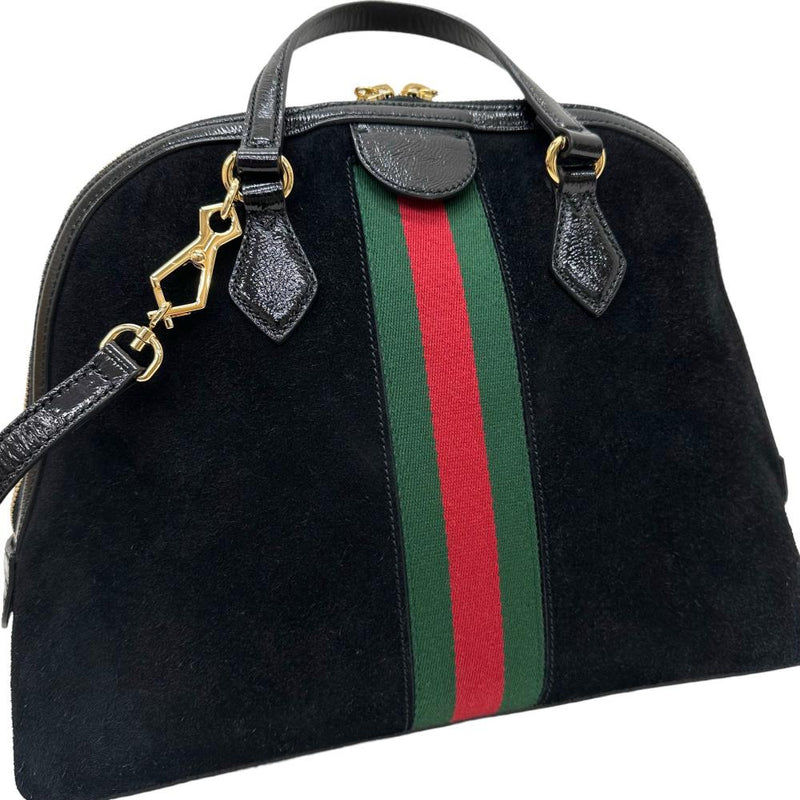 【GUCCI/グッチ】 オフィディア ミディアム 524533 2WAY　ハンドバッグ ショルダーバッグ/スエードレザー ブラック レディース【中古】【真子質店】【GD】




【IxDMo】