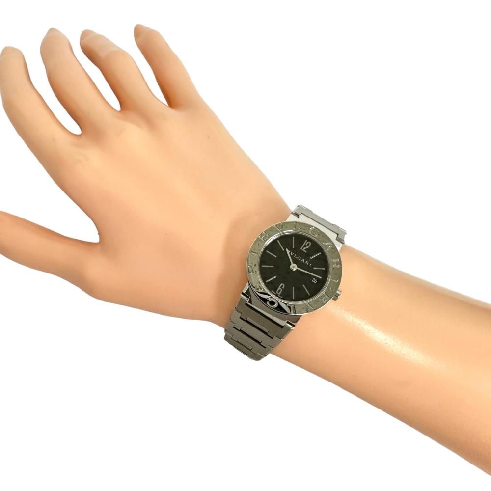 BB26SS】BVLGARI 'ブルガリ 時計' ロゴ有り後期モデル☆極美品