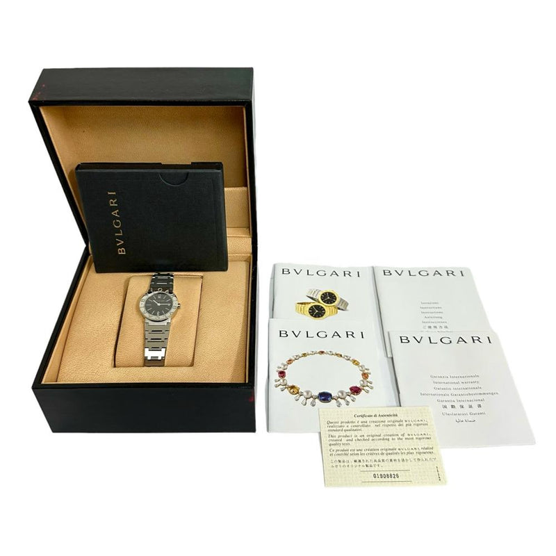 【BVLGARI/ブルガリ】 ブルガリブルガリ BB26SS  デイト 腕時計 ステンレススチール クオーツ 黒文字盤 レディース
【中古】【真子質店】【GD】




【MoIK】