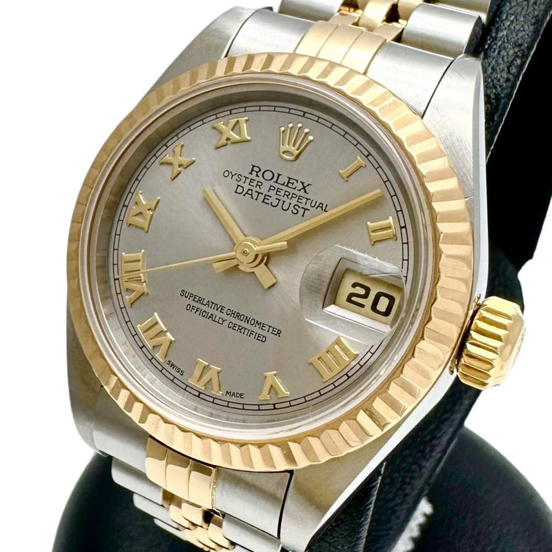 ROLEX ロレックス オイスターパーペチュアルK18YG ゴールド文字盤 ...