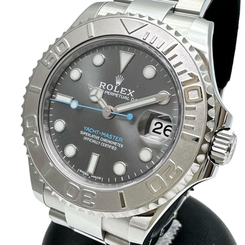 【ROLEX/ロレックス】 ヨットマスター37 268622  ギャラ付き 腕時計 ステンレススチール/Ptプラチナ 自動巻き/オートマ （2017年） グレー（ダークロジウム/スレート）文字盤 ボーイズ
【中古】【真子質店】【BL】




【IMoMiKMa】
【ex】