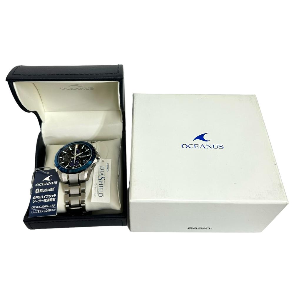 CASIO/カシオ】 オシアナス OCW-G2000 腕時計 チタン ソーラー