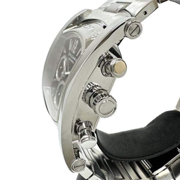 【BVLGARI/ブルガリ】 アショーマ　 AA48SCH  仕上げ済 クロノ　新型 腕時計 ステンレススチール 自動巻き/オートマ 黒文字盤 メンズ
【中古】【真子質店】【GD】




【IMiKx】