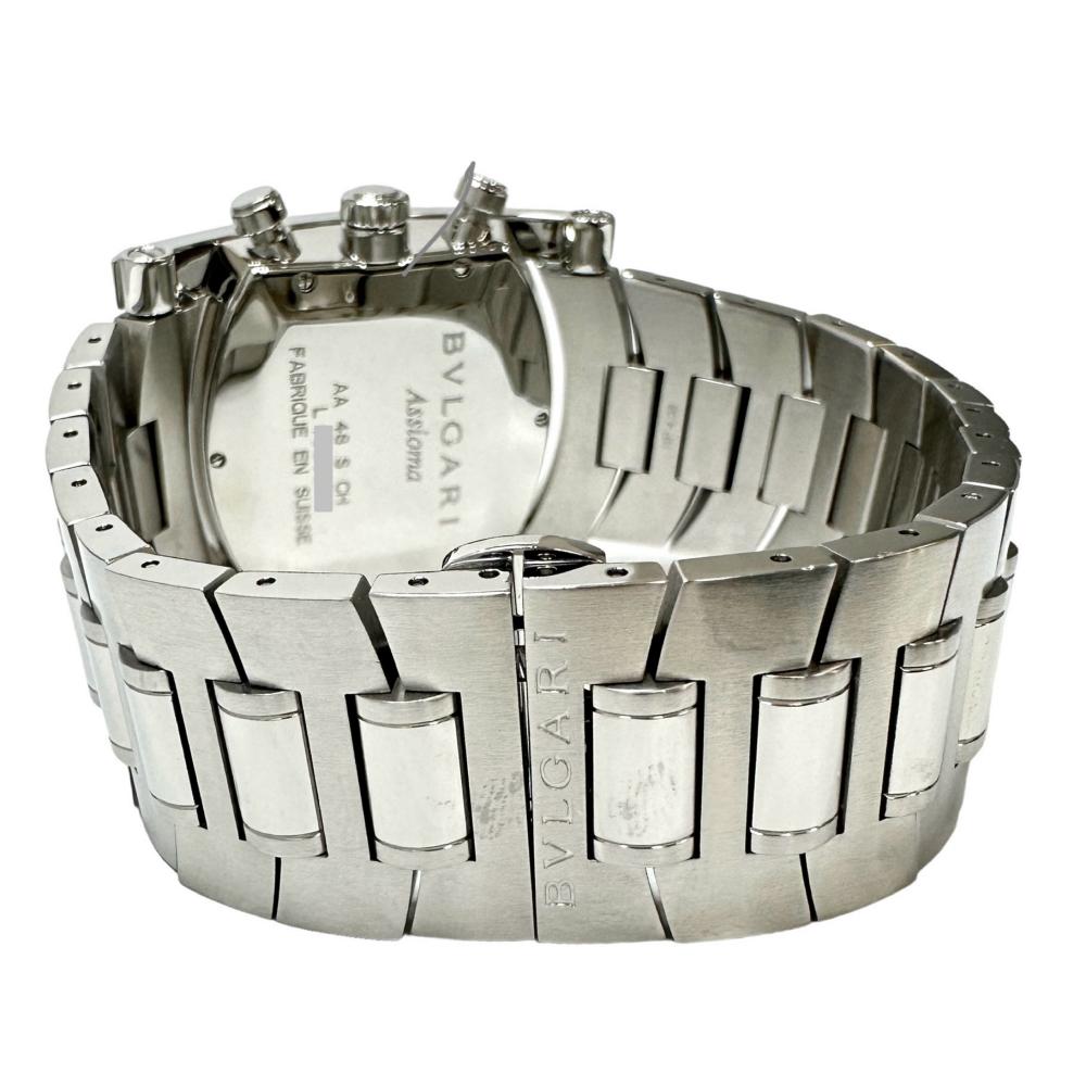 ジャンク BVLGARI アショーマ クロノ AA48SCH 自動巻き 時計 BVLGARI/ブルガリ】 アショーマ AA48SCH クロノグラフ 腕時計