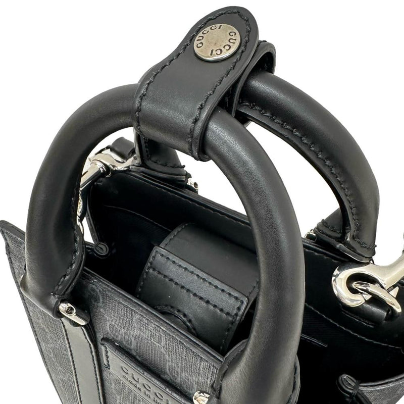 【GUCCI/グッチ】 GGスプリーム ミニトートバッグ 696010 ショルダーバッグ PVC/レザー ブラック レディース【中古】【真子質店】【BL】




【IIMoMo】