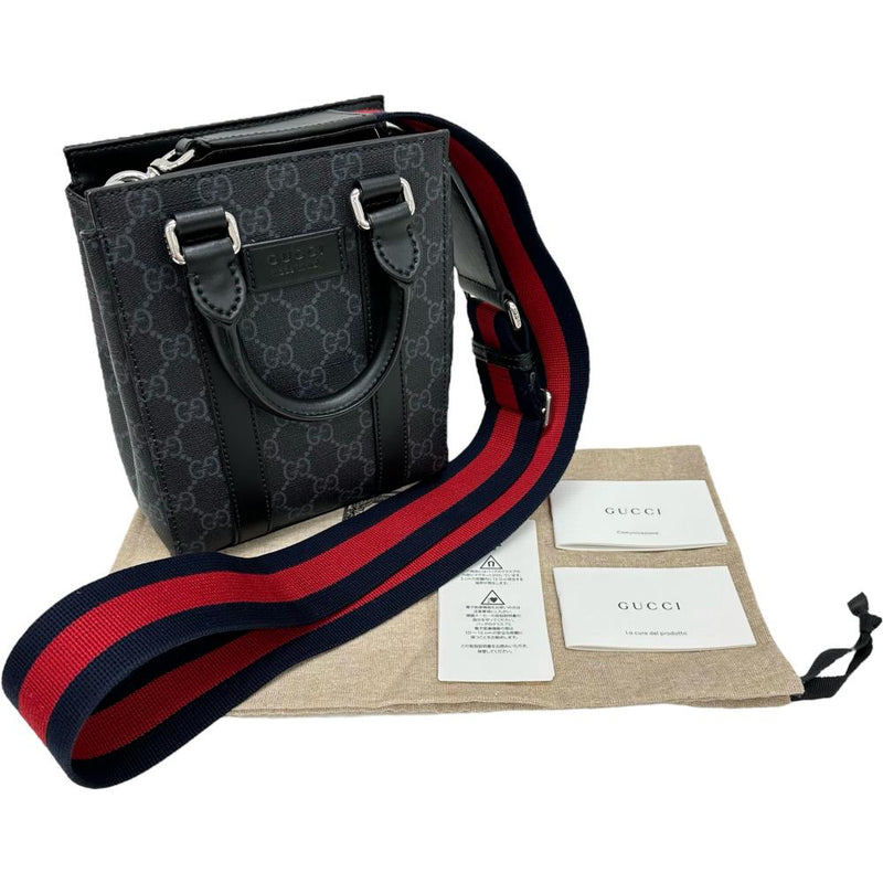 【GUCCI/グッチ】 GGスプリーム ミニトートバッグ 696010 ショルダーバッグ PVC/レザー ブラック レディース【中古】【真子質店】【BL】




【IIMoMo】