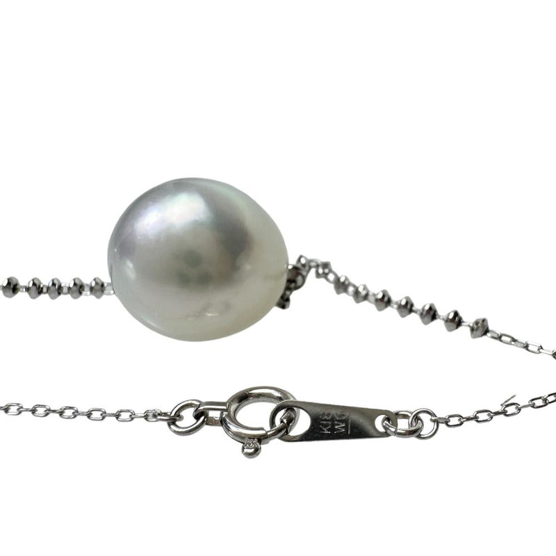 ステーション 白蝶真珠(バロックパール) 9～12mm ネックレス K18WGホワイトゴールド 18金 9.0g 49cm レディース
【中古】【真子質店】【NN】




【TDx】