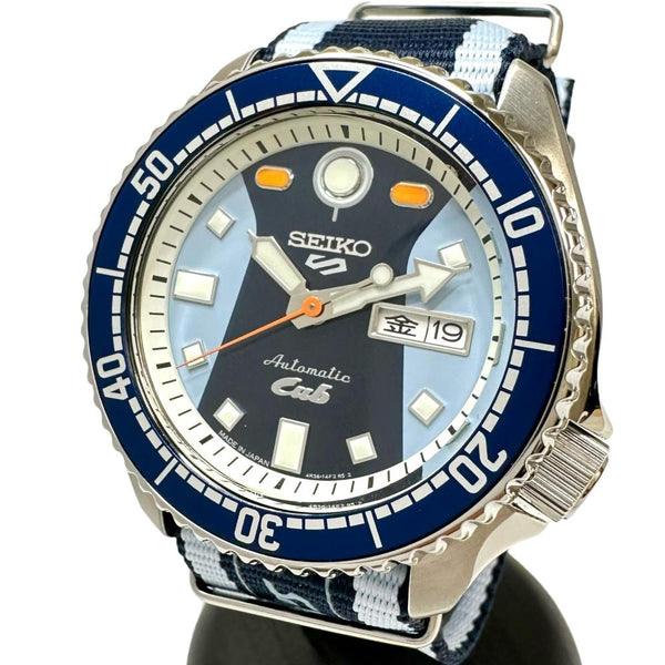 【SEIKO/セイコー】 セイコー 5スポーツ 4R36-15A0（SBSA237） ホンダスーパーカブ コラボ限定モデル 腕時計 ステンレススチール/ナイロン 自動巻き/オートマ ブルー文字盤 メンズ
【中古】【真子質店】【GD】




【DxK】