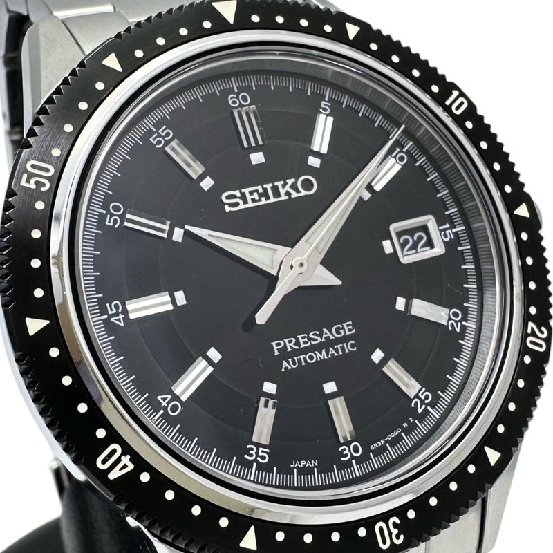 ★★最終特価品【SEIKO/セイコー】 プレサージュ SARX073(6R35-00L0)  限定モデル 腕時計 ステンレススチール 自動巻き/オートマ ブラック文字盤 メンズ
【中古】【真子質店】【GD】




【DKMa】