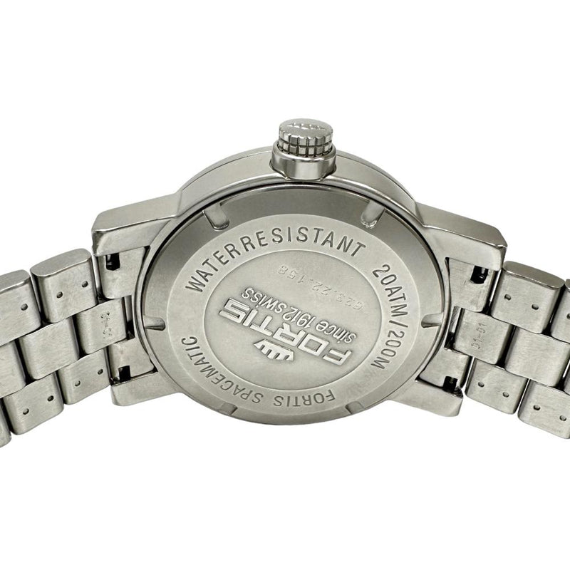 【秀品】FORTISスペースマチック 623.22.158 FORTIS 623.22.158 Spacematic Day Date Stainless Steel 40mm