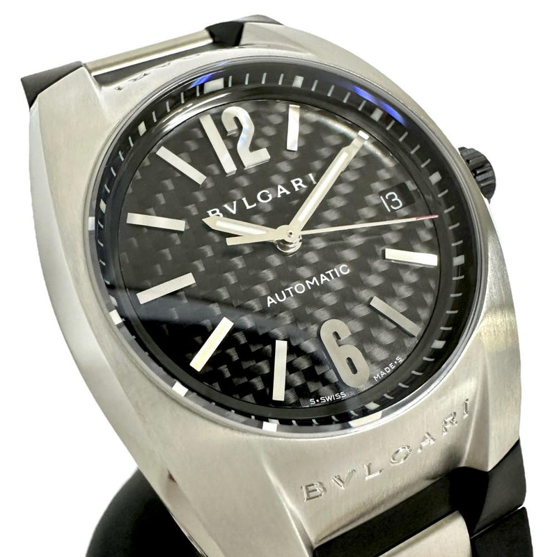 BVLGARI ブルガリ エルゴン EG35S ラバーベルト 中古 メンズ