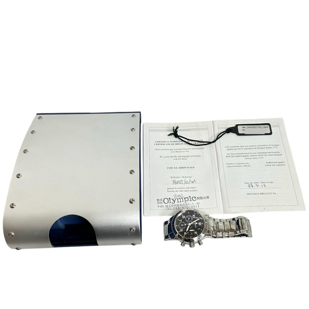 Breguet/ブレゲ】 アエロナバル 3800ST ギャラ/保証書/箱付き