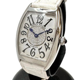 【FRANCK MULLER/フランクミュラー】 トノーカーベックス パスティーユ 1752QZ1P  腕時計 ステンレススチール/レザー クオーツ シルバー文字盤/白レザーベルト レディース
【中古】【真子質店】【GD】




【TxMoK】