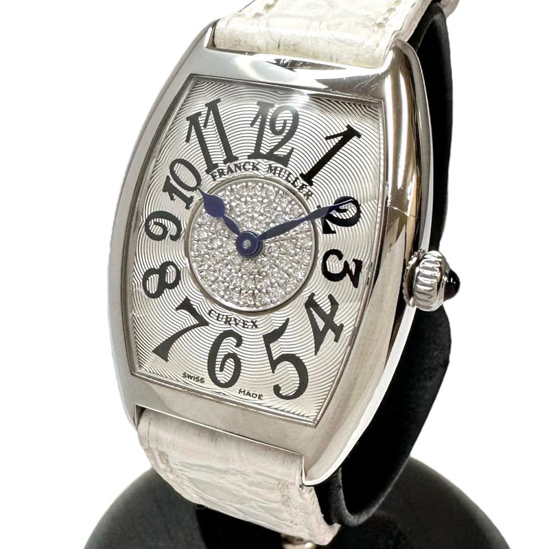 【FRANCK MULLER/フランクミュラー】 トノーカーベックス パスティーユ 1752QZ1P  腕時計 ステンレススチール/レザー クオーツ シルバー文字盤/白レザーベルト レディース
【中古】【真子質店】【GD】




【TxMoK】