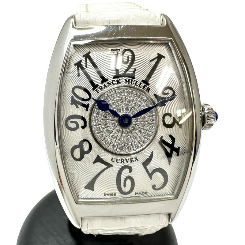 【FRANCK MULLER/フランクミュラー】 トノーカーベックス パスティーユ 1752QZ1P  腕時計 ステンレススチール/レザー クオーツ シルバー文字盤/白レザーベルト レディース
【中古】【真子質店】【GD】




【TxMoK】