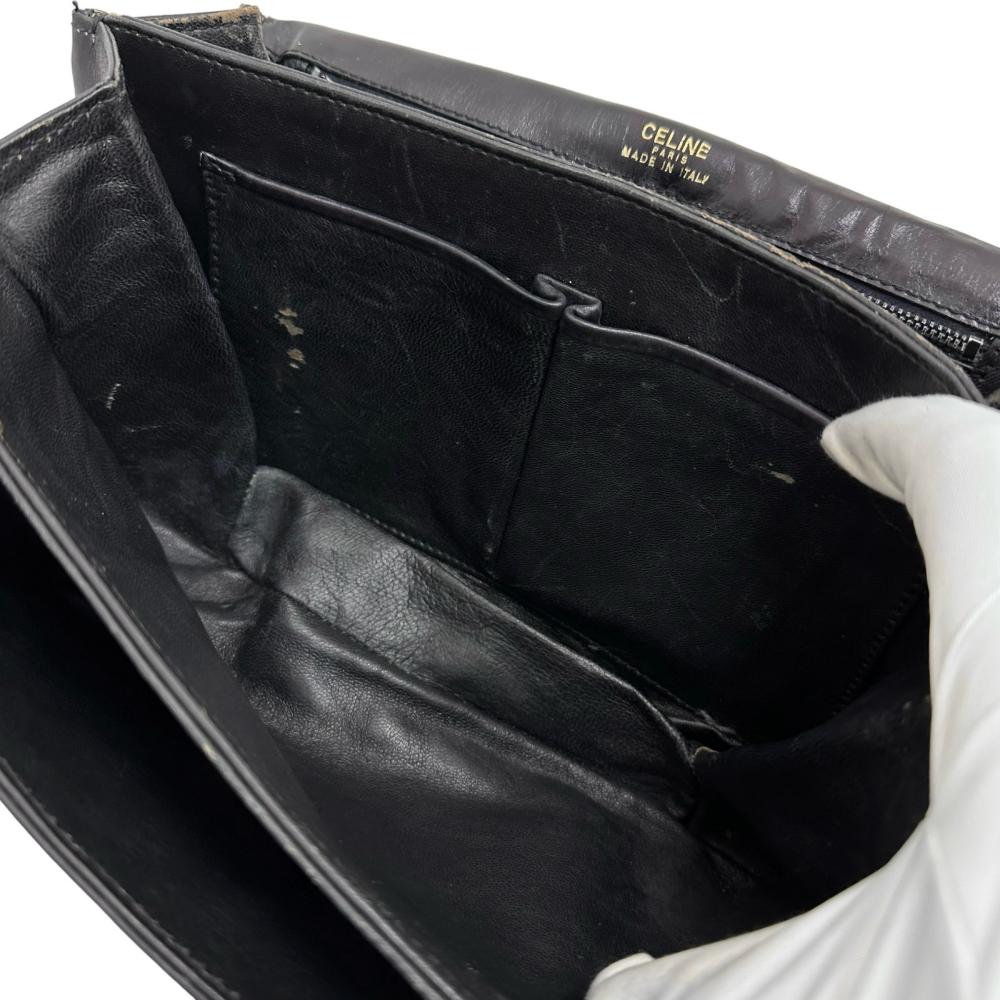 CELINE/セリーヌ】 馬車金具 ヴィンテージ ワンショルダー ショルダー