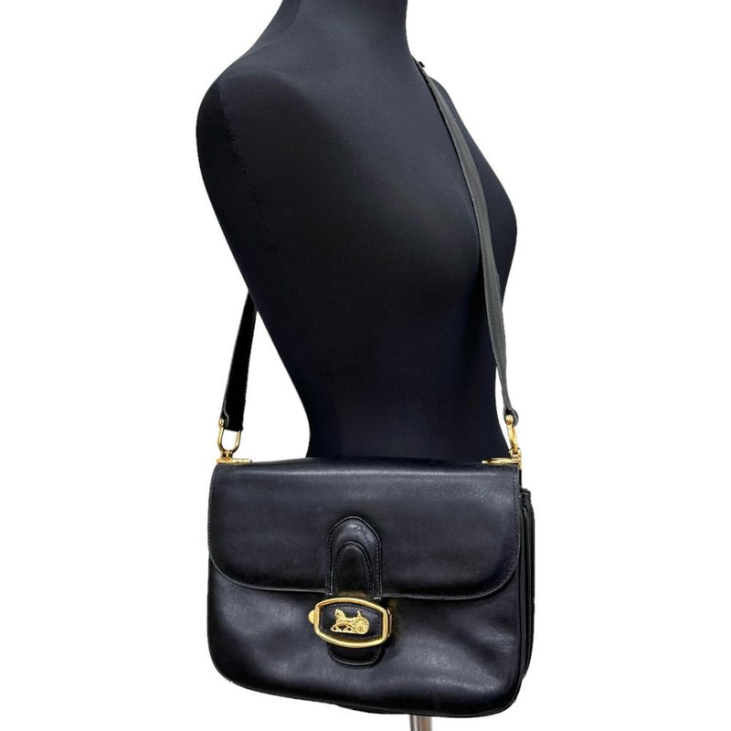 【CELINE/セリーヌ】 馬車金具 ヴィンテージ ワンショルダー ショルダーバッグ レザー ブラック/ゴールド金具 レディース【中古】【真子質店】【GD】




【TTx】