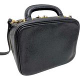 【CHANEL/シャネル】 A07060 バニティバッグ 2WAYバッグ シリアルシール有 ヴィンテージ ショルダーバッグ 4番台（1990年前半頃） キャビアスキン ブラック/ゴールド金具 レディース【中古】【真子質店】【GD】




【IKMox】