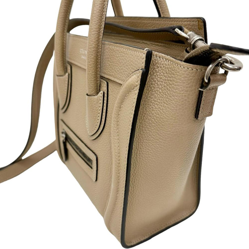 CELINE/セリーヌ】 ラゲージ ナノショッパー 2WAYショルダー CELINE/セリーヌ】 ラゲージ ナノショッパー 2WAYショルダー