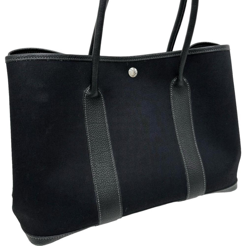 【HERMES/エルメス】 ガーデンパーティPM ハンドバッグ キャンバス/レザー ブラック（トワルオフィシエ） レディース【中古】【真子質店】【GD】




【KKx】