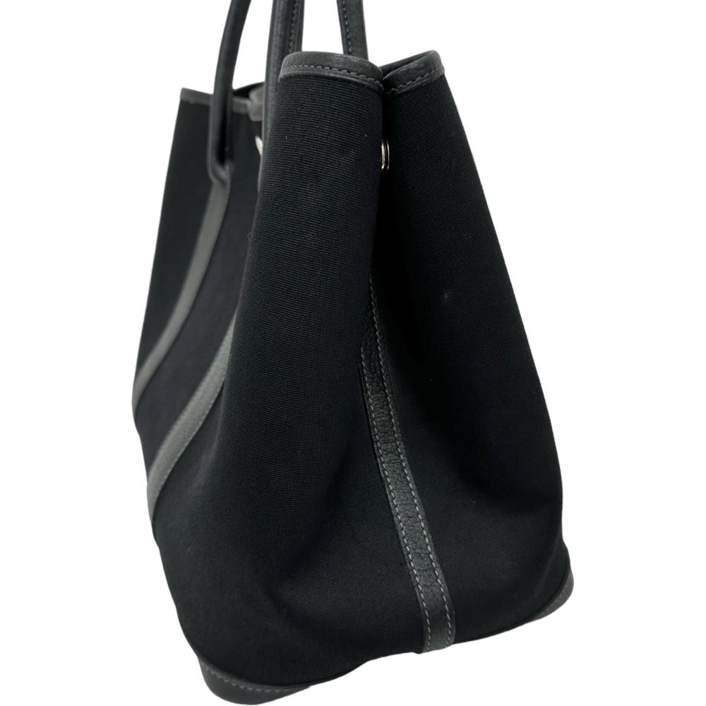 HERMES/エルメス】 ガーデンパーティPM ハンドバッグ キャンバス 