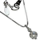 ダイヤモンド (推定F-SI2程度) 0.319ct ダイヤモンド 0.03ct ネックレス Pt900プラチナ/Pt850プラチナ 3.1g 45cm レディース
【中古】【真子質店】【NN】




【TMax】