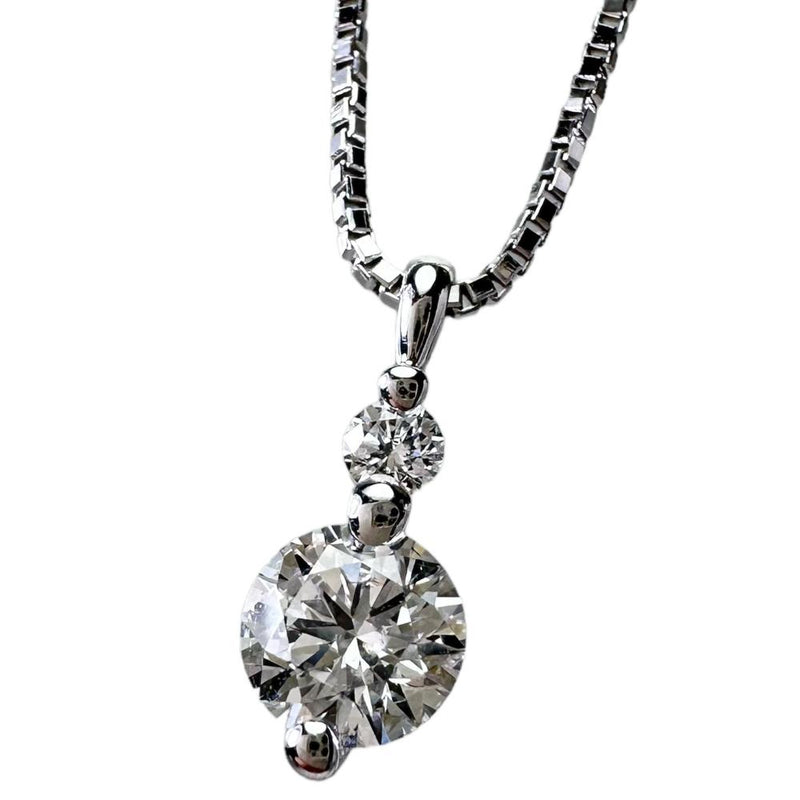 ダイヤモンド (推定F-SI2程度) 0.319ct ダイヤモンド 0.03ct ネックレス Pt900プラチナ/Pt850プラチナ 3.1g 45cm レディース
【中古】【真子質店】【NN】




【TMax】