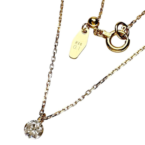 【agete/アガット】 プチ/シンプル 一粒ダイヤ ダイヤモンド 0.1ct ネックレス K18ゴールド 18金 1.3g 45cm レディース
【中古】【真子質店】【BL】




【IMox】