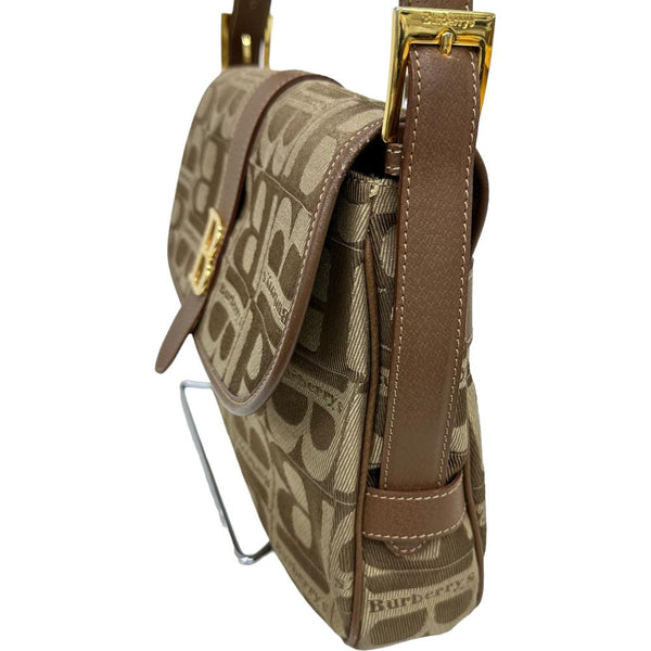【BURBERRY/バーバリー】 ワンショルダー ショルダーバッグ キャンバス/レザー ベージュ/ブラウン/ゴールド金具 レディース【中古】【真子質店】【GD】




【IKx】