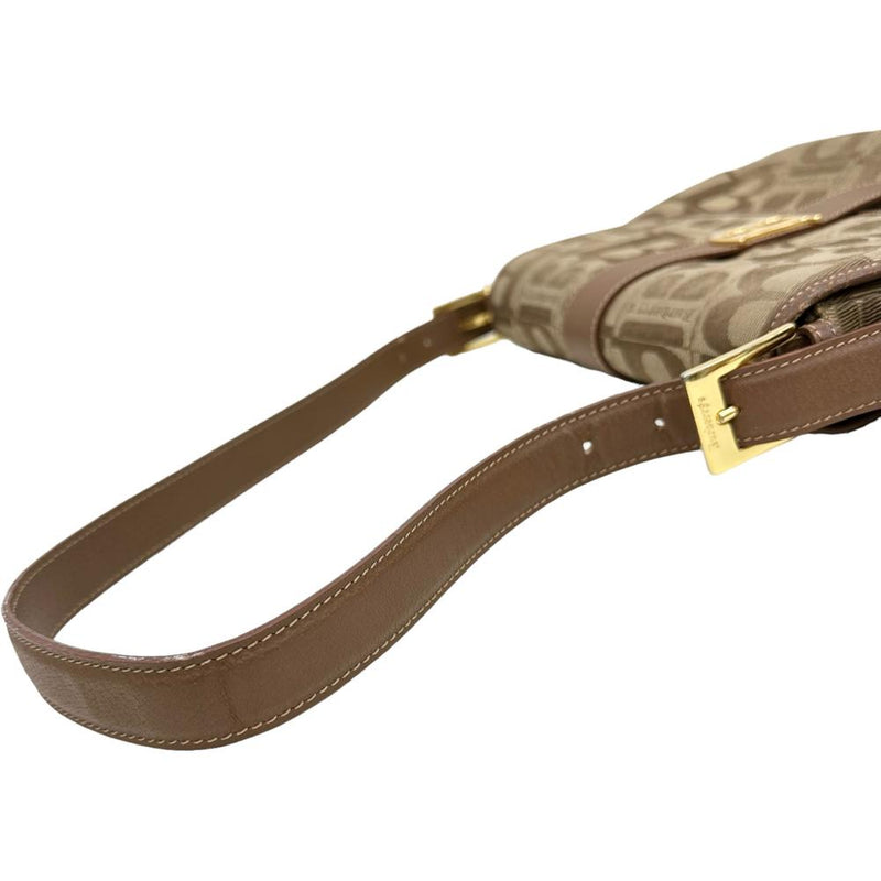 【BURBERRY/バーバリー】 ワンショルダー ショルダーバッグ キャンバス/レザー ベージュ/ブラウン/ゴールド金具 レディース【中古】【真子質店】【GD】




【IKx】