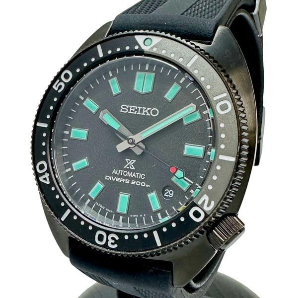 ★★最終特価品【SEIKO/セイコー】 プロスペックス SPB335J1(6R35-02E0) 未使用　ザ ブラックシリーズ 4500本限定 腕時計 ラバー/ステンレススチール(黒) 自動巻き/オートマ 黒文字盤/黒ラバーベルト メンズ
【中古】【真子質店】【GD】




【YIY】