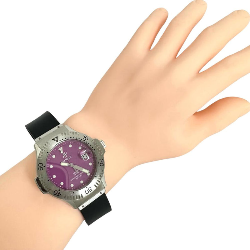 【HUBLOT/ウブロ】 MDM スーパープロフェッショナル 1850.1  腕時計 ステンレススチール/ラバー 自動巻き/オートマ ピンク文字盤/黒ラバーベルト メンズ
【中古】【真子質店】【GD】




【TTSS】