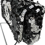 【CHANEL/シャネル】 スパンコール チェーンショルダー A38215 ロング＆ワンショルダー カード＆シール有 ショルダーバッグ 12番台（2008年頃） レザー ブラック/シルバー レディース【中古】【真子質店】【GD】




【TMoxx】
