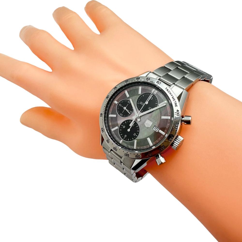TAG HEUER/タグホイヤー】 カレラ キャリバー16 クロノグラフ CV201P