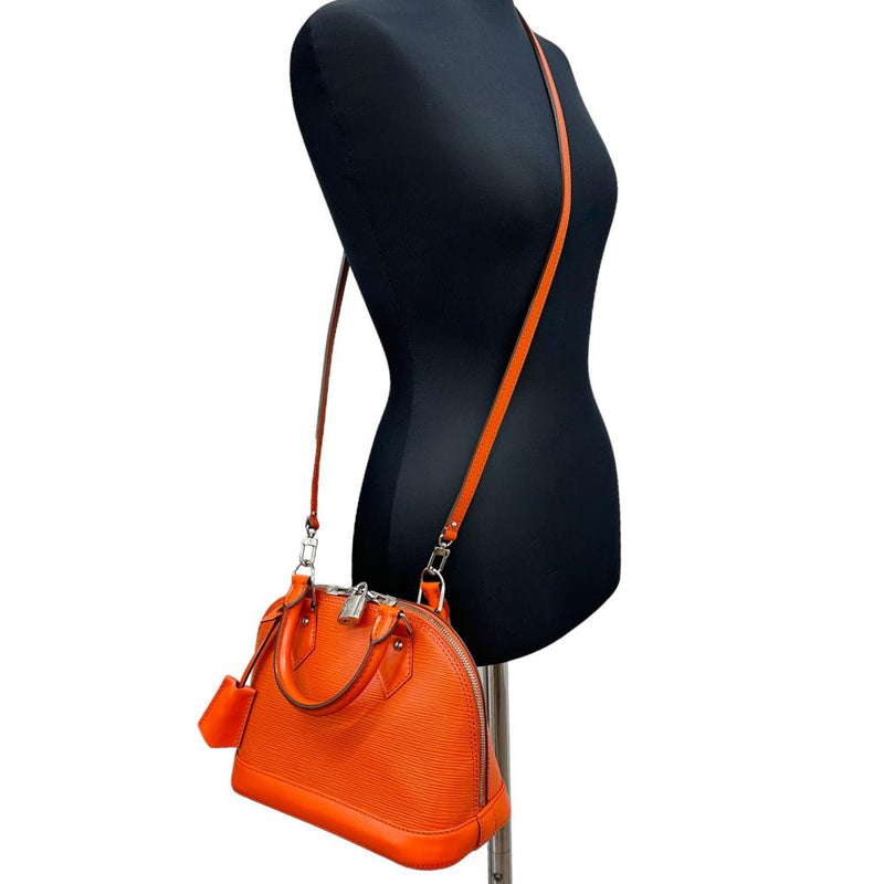 【LOUIS VUITTON/ルイ・ヴィトン】 アルマBB エピ M40854 2WAYバッグ ハンドバッグ ショルダーバッグ レザー ピモン（オレンジ） レディース【中古】【真子質店】【GD】




【SMaMo】