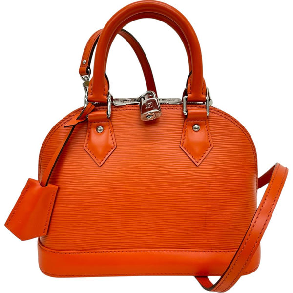 【LOUIS VUITTON/ルイ・ヴィトン】 アルマBB エピ M40854 2WAYバッグ ハンドバッグ ショルダーバッグ レザー ピモン（オレンジ） レディース【中古】【真子質店】【GD】




【SMaMo】