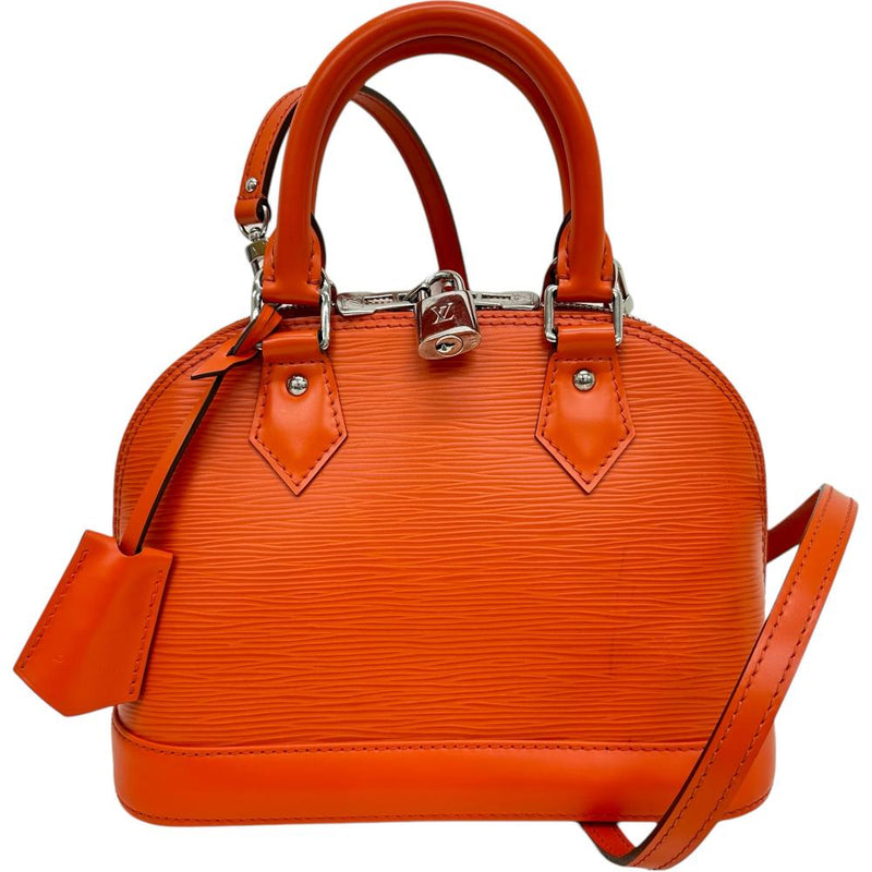 【LOUIS VUITTON/ルイ・ヴィトン】 アルマBB エピ M40854 2WAYバッグ ハンドバッグ ショルダーバッグ レザー ピモン（オレンジ） レディース【中古】【真子質店】【GD】




【SMaMo】