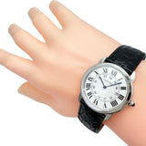 【CARTIER/カルティエ】 ロンドソロ　LM　デイト W6700255 腕時計 ステンレススチール/レザー クオーツ シルバー文字盤/ブラック革 メンズ
【中古】【真子質店】【GD】




【TIMiS】